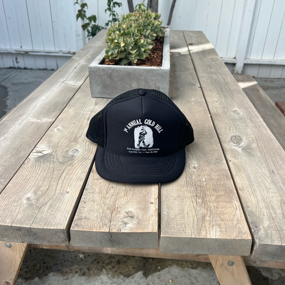 Vintage Black Gold’s Hill Trucker Hat